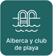 Alberca y club de playa